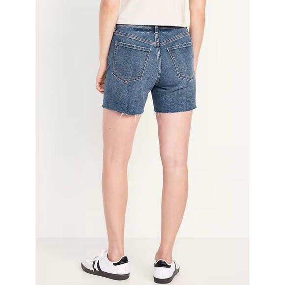 High-Waisted OG Jean Shorts -- 5-inch inseam 22 - Picture 2 of 4
